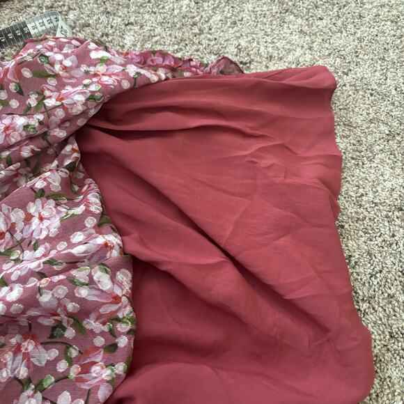 Sachin and Babi Meg Dress Bordeaux Bloom Sz S / XS - Picture 9 of 13